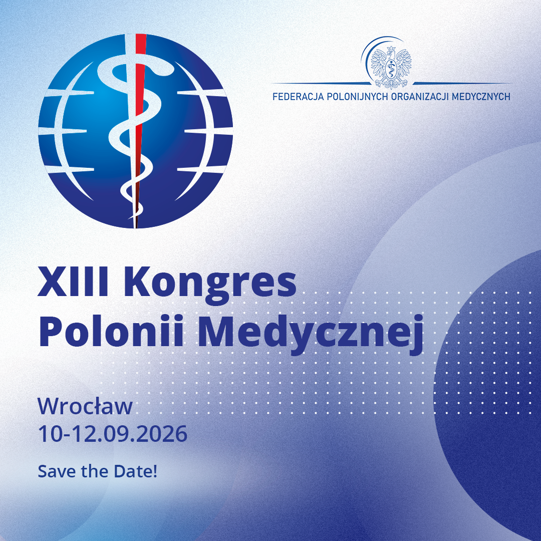 XIII Kongres Polonii Medycznej - Wrocław 10-12.09.2026